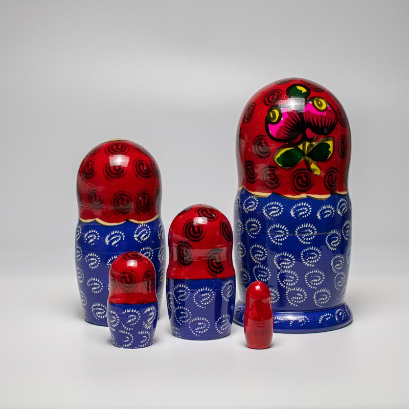 5pcs 18cm / 7" Maidan Nesting Dolls - Image 2